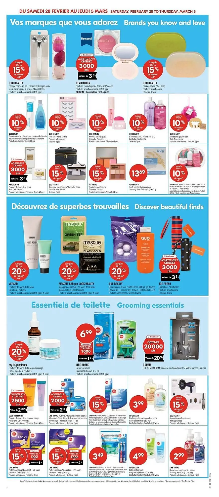 Shoppers Drug Mart flyer from February 27 to March 1 2026 - flyer page 14