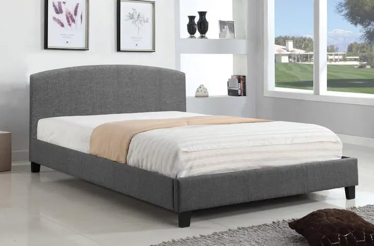 Linen Platform Bed