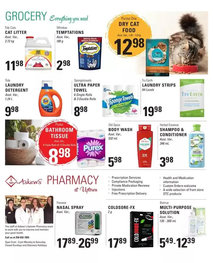 Current deals and offers from March 17 to March 22 2025 - flyer page 4