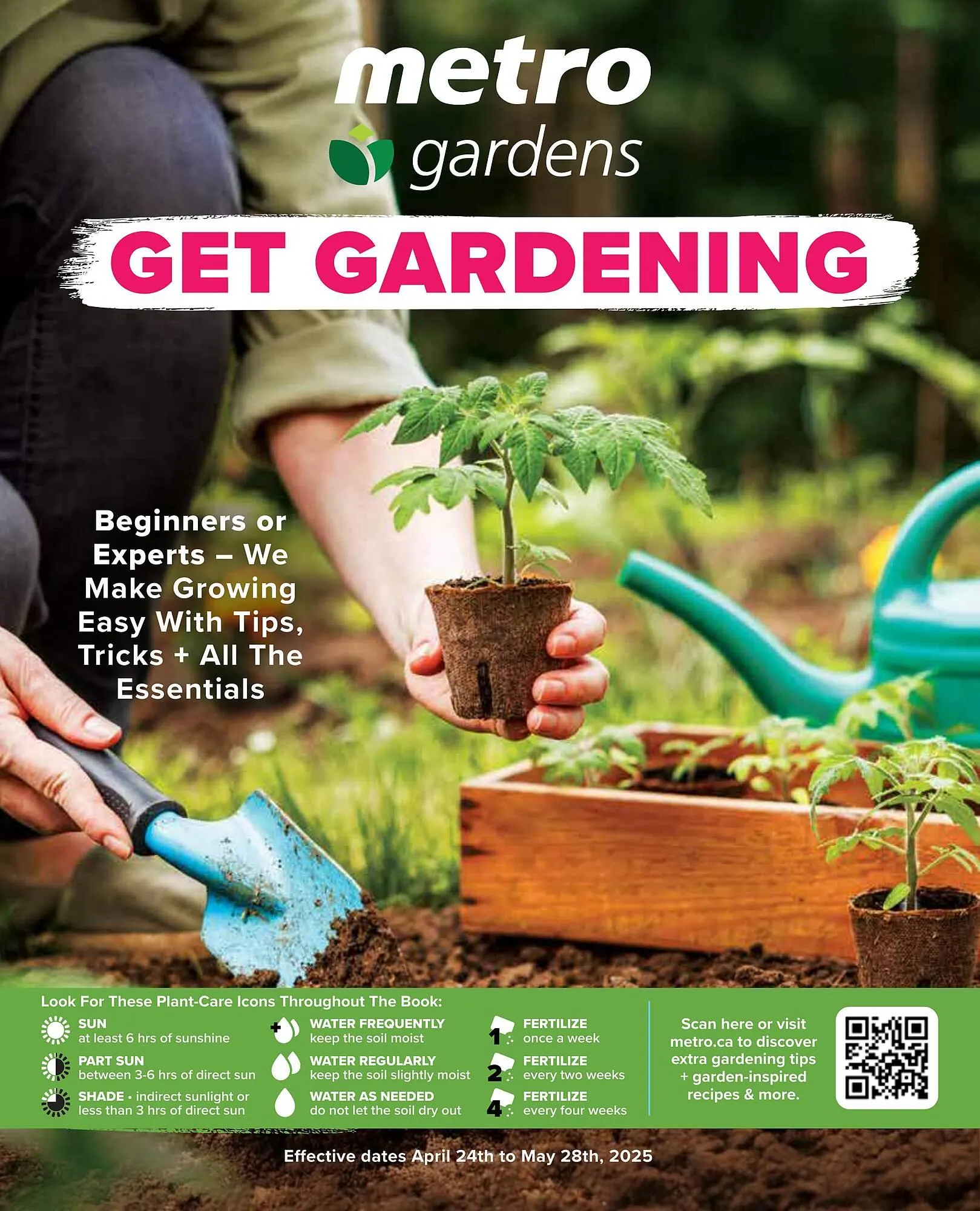 Metro flyer from April 24 to May 28 2025 - flyer page 1