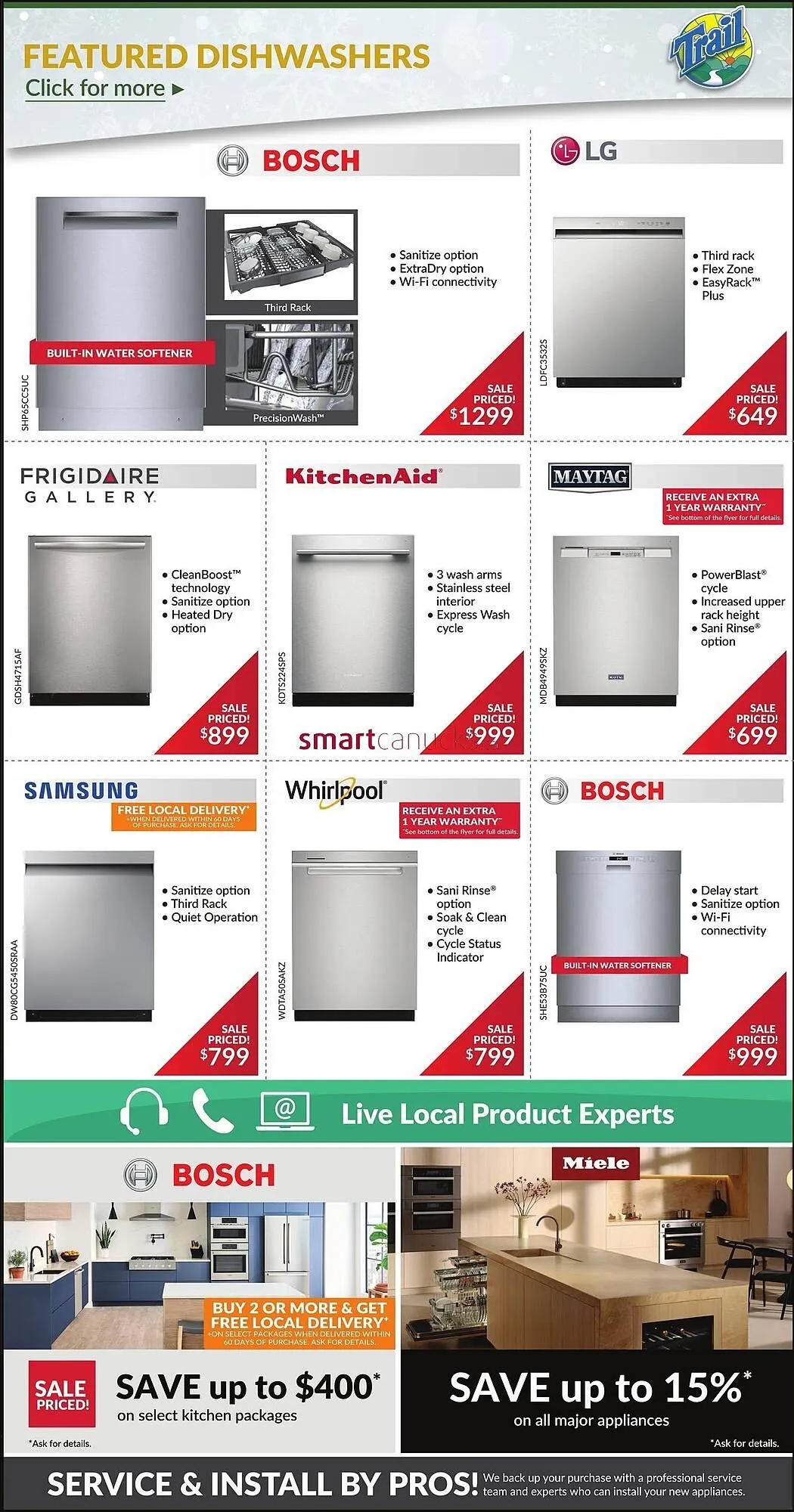 Trail Appliances flyer from December 26 to December 31 2025 - flyer page 6