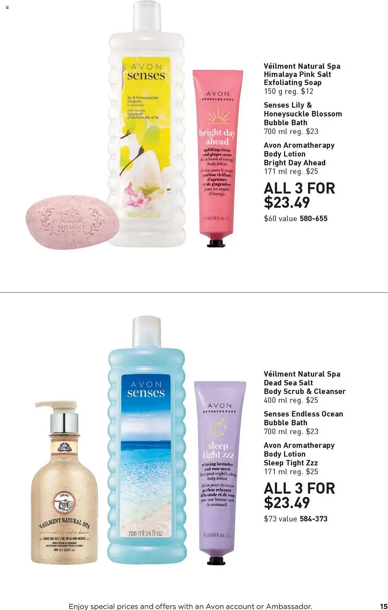 AVON flyer from March 27 to April 23 2025 - flyer page 15