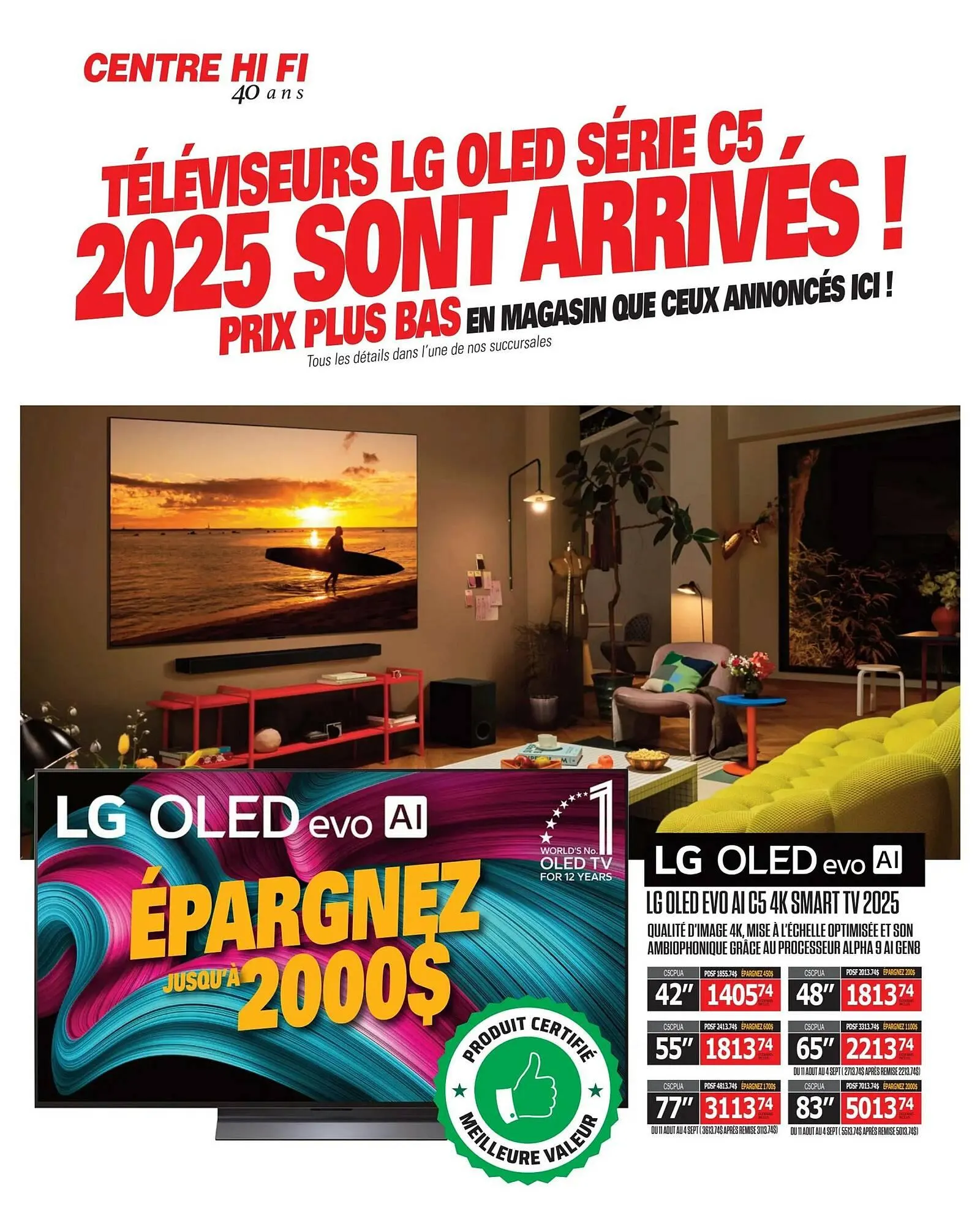 Centre Hi-Fi flyer from August 29 to September 4 2025 - flyer page 25