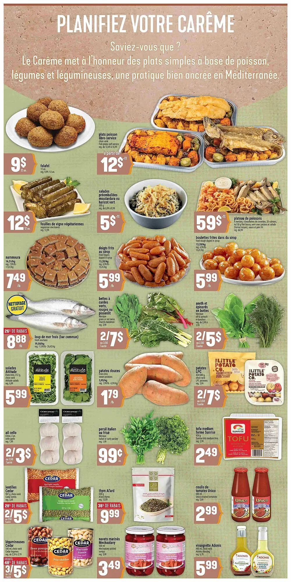 Marché Adonis flyer from February 18 to February 25 2026 - flyer page 3