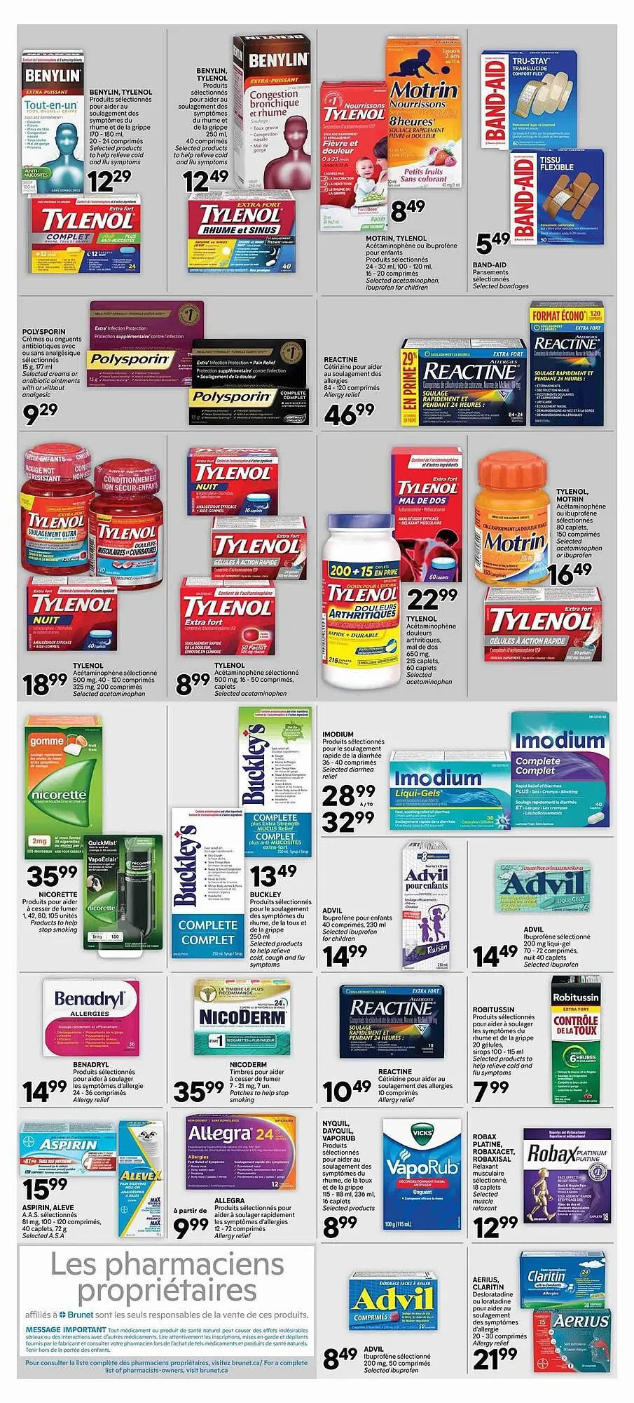 Brunet flyer from March 27 to April 10 2025 - flyer page 2