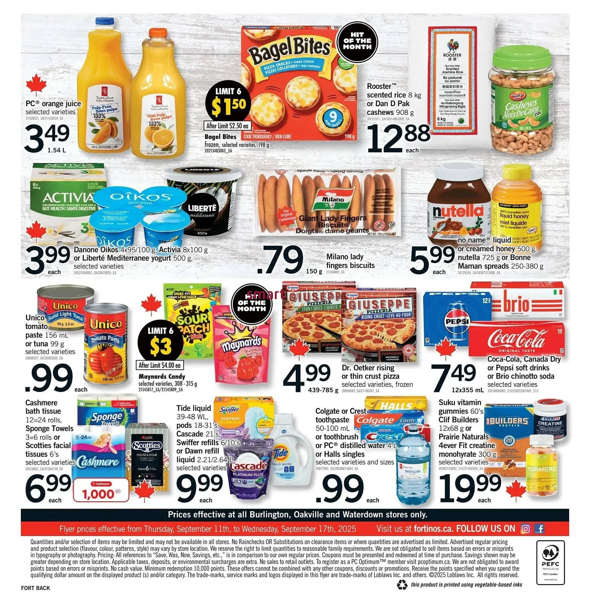 Fortinos flyer from September 11 to September 17 2025 - flyer page 2