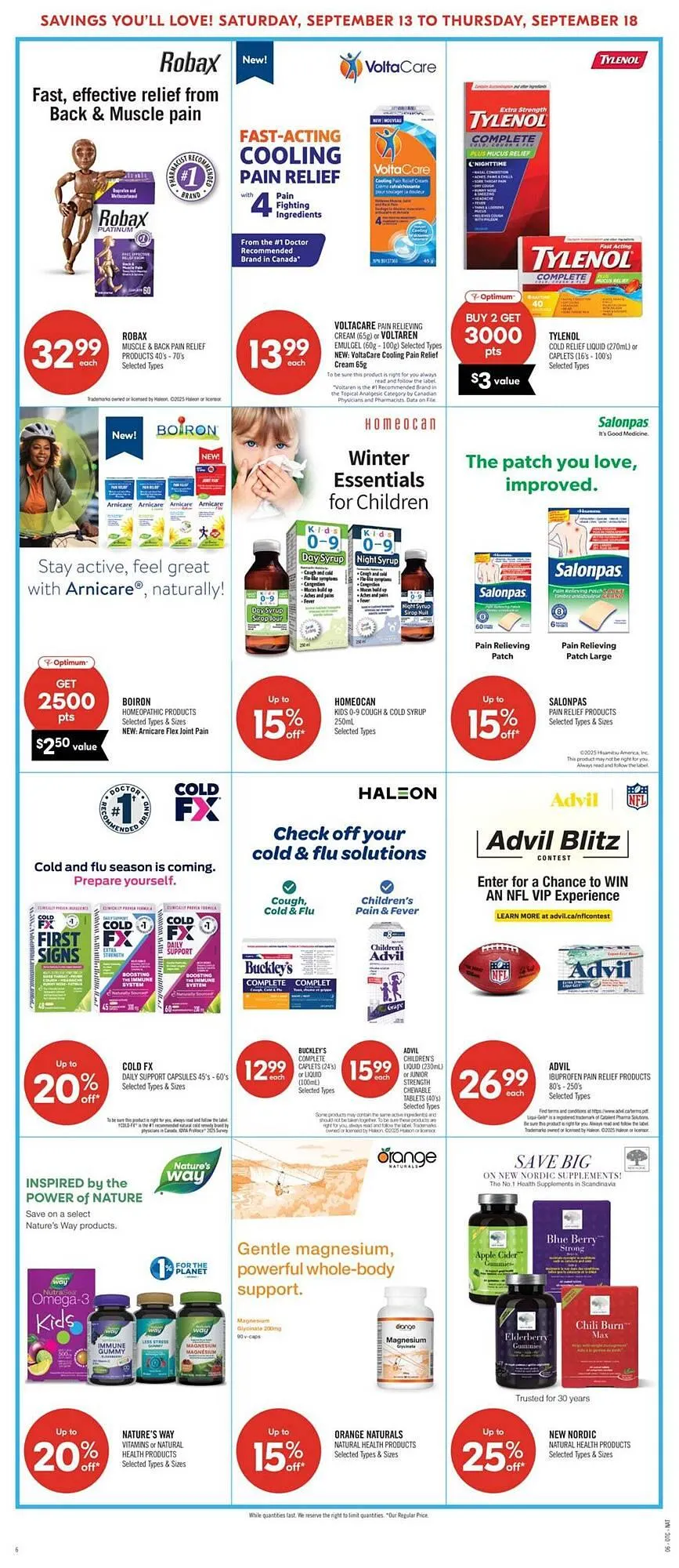 Shoppers Drug Mart flyer from September 13 to September 19 2025 - flyer page 16