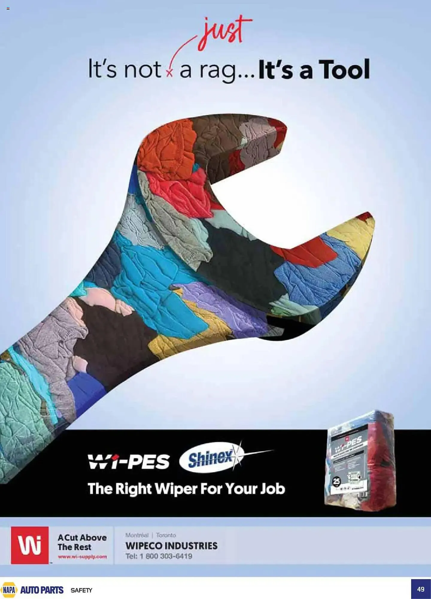 NAPA Auto Parts flyer from July 1 to August 30 2025 - flyer page 49