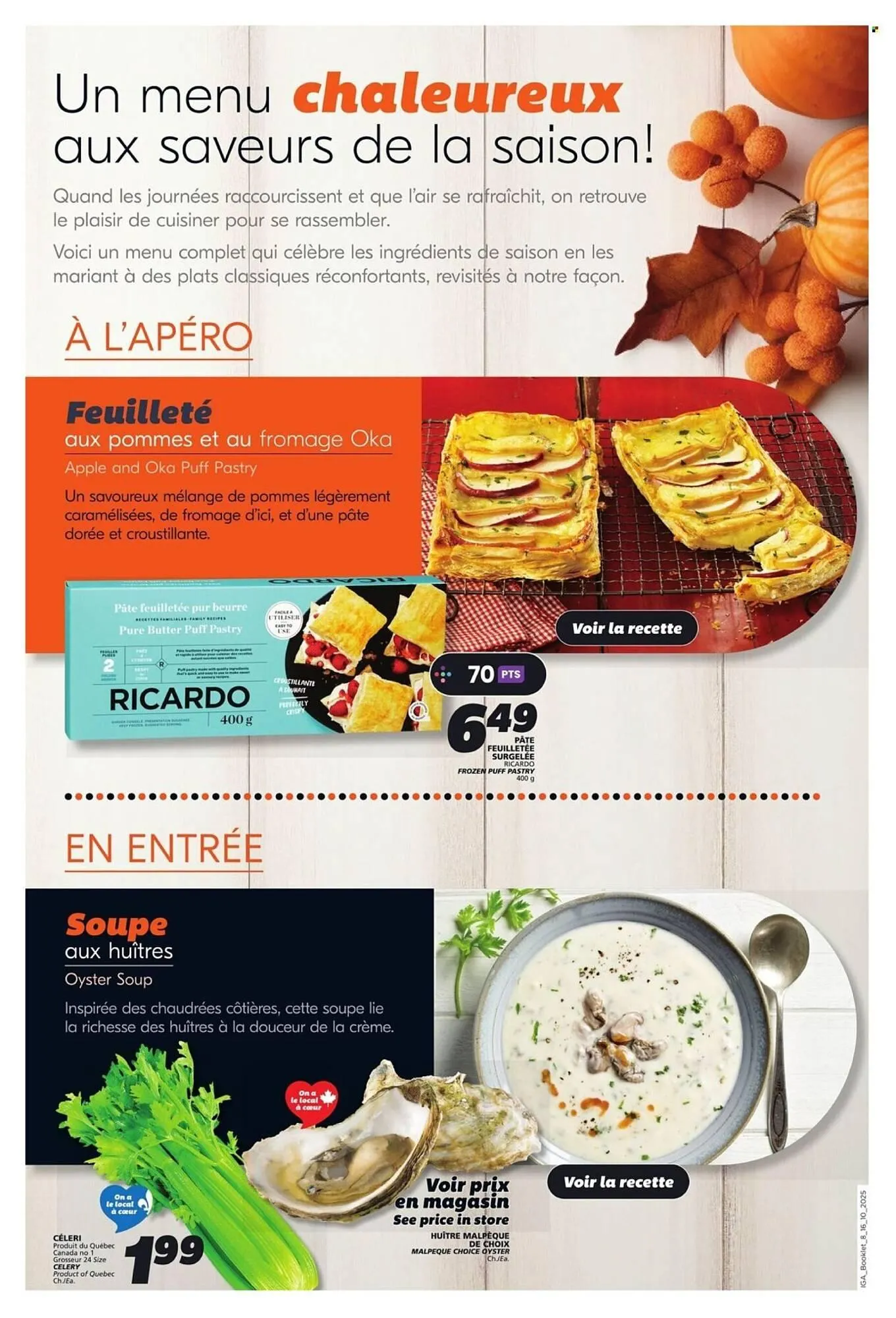 IGA flyer from October 23 to October 29 2025 - flyer page 8