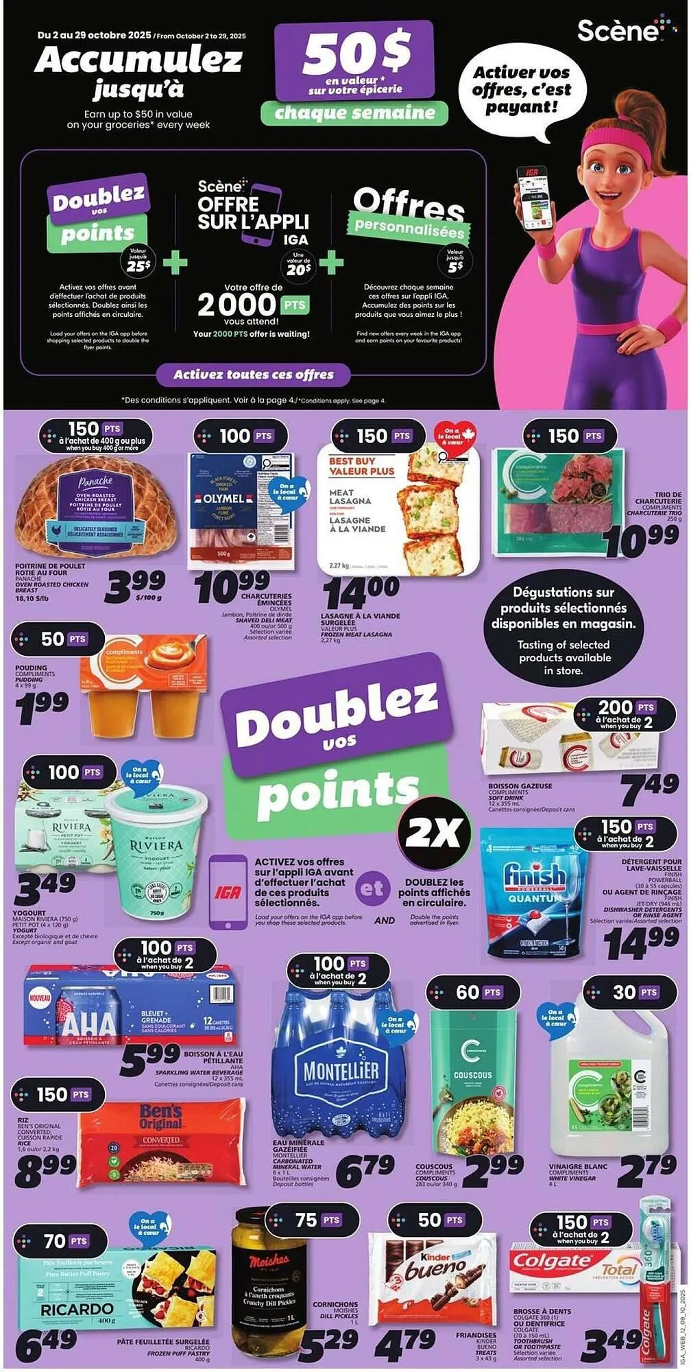 IGA flyer from October 9 to October 15 2025 - flyer page 17