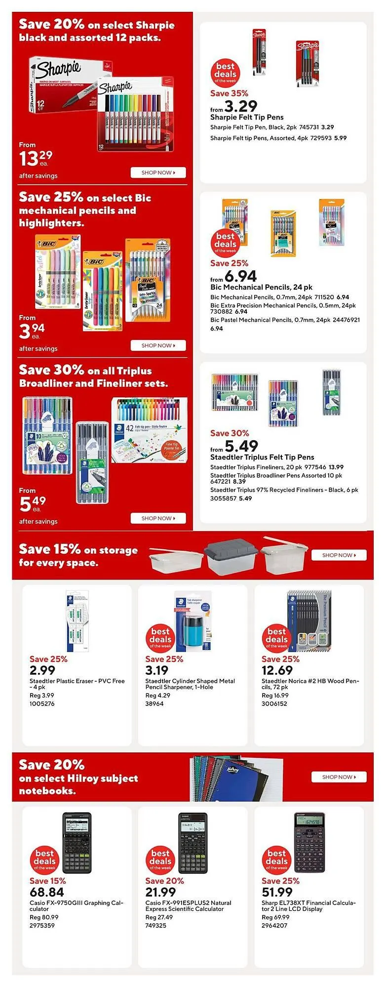 Staples flyer from January 23 to January 30 2026 - flyer page 17