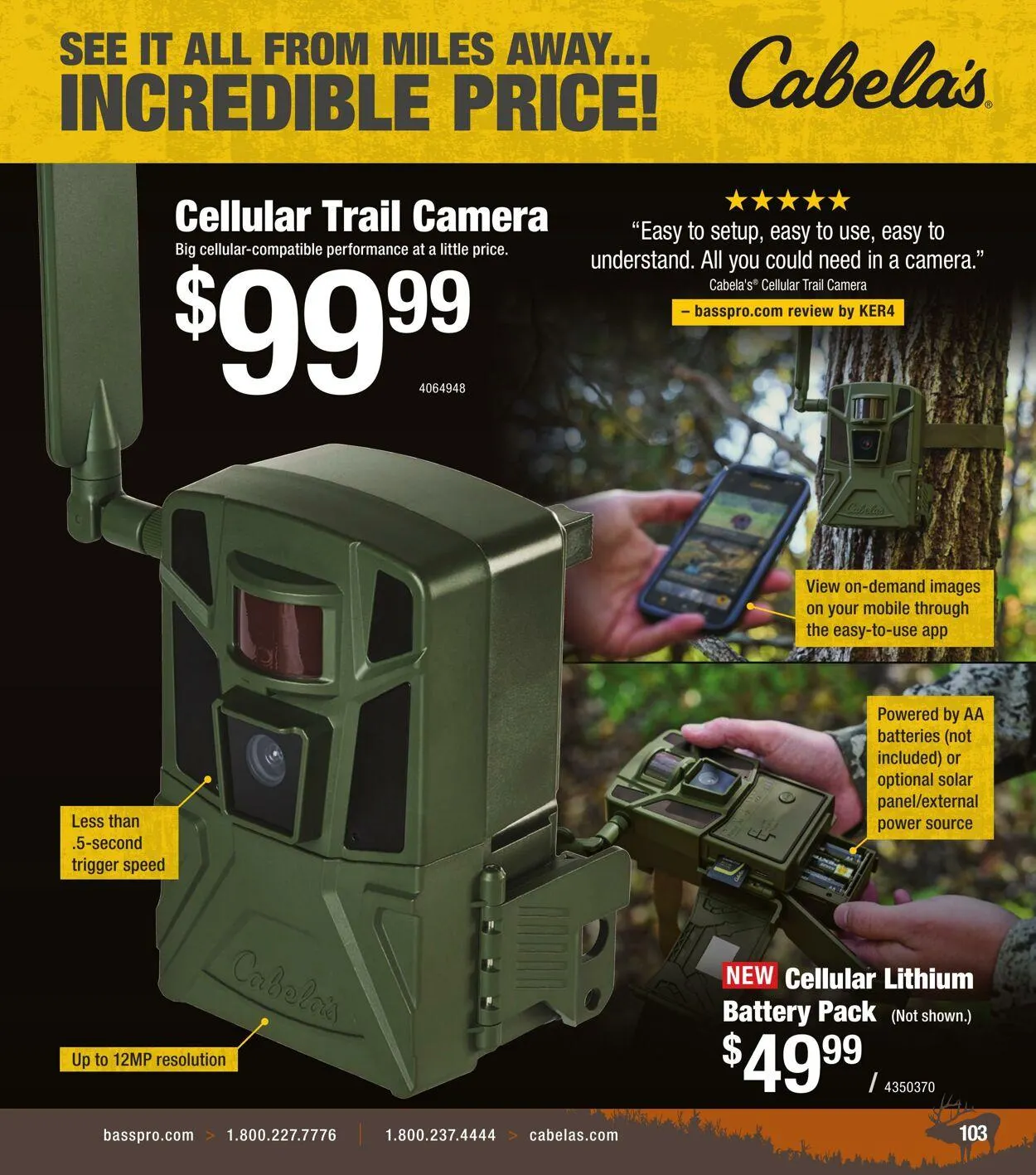 Bass Pro Current flyer from July 14 to July 28 2025 - flyer page 103