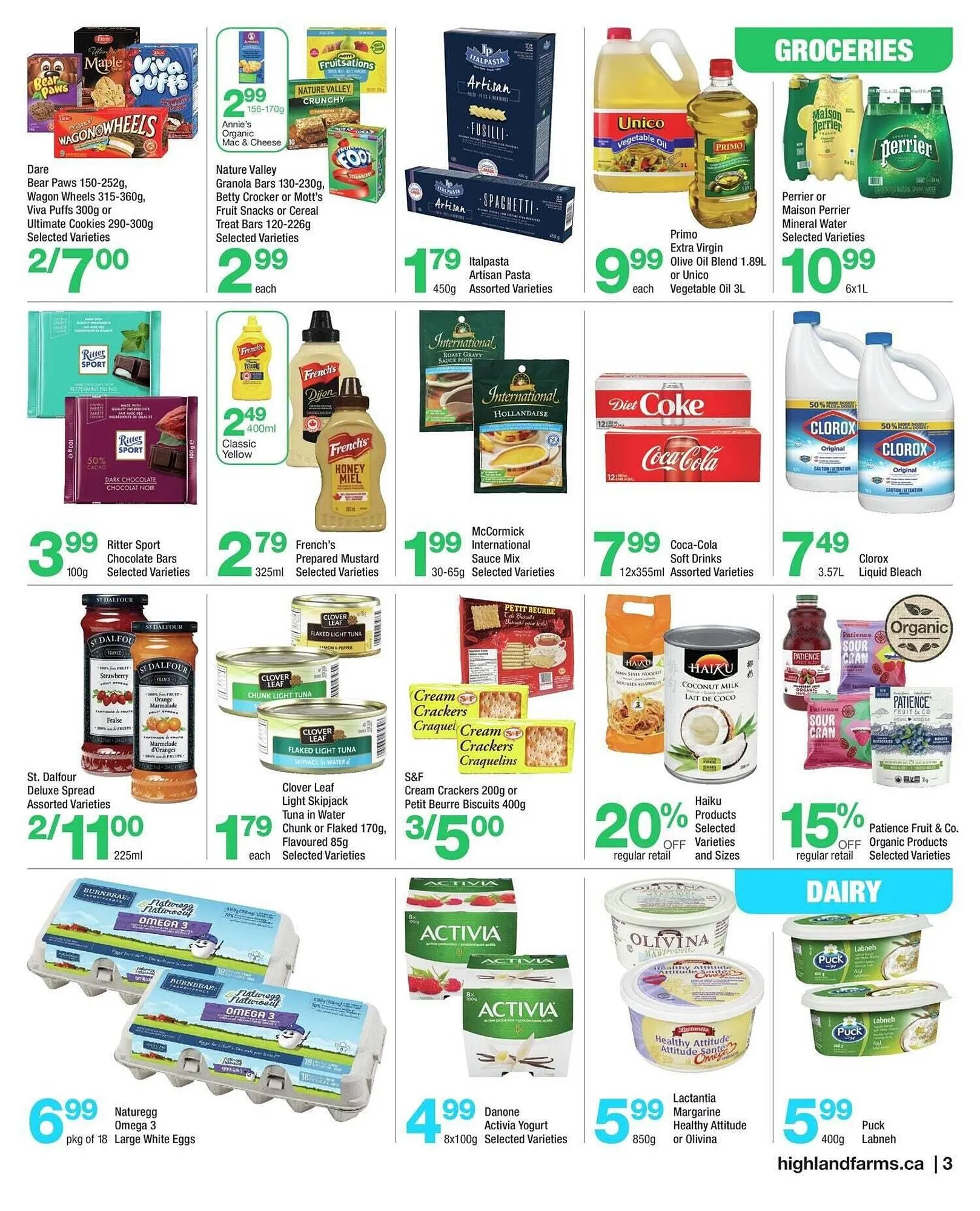 Highland Farms flyer from September 18 to October 2 2025 - flyer page 3