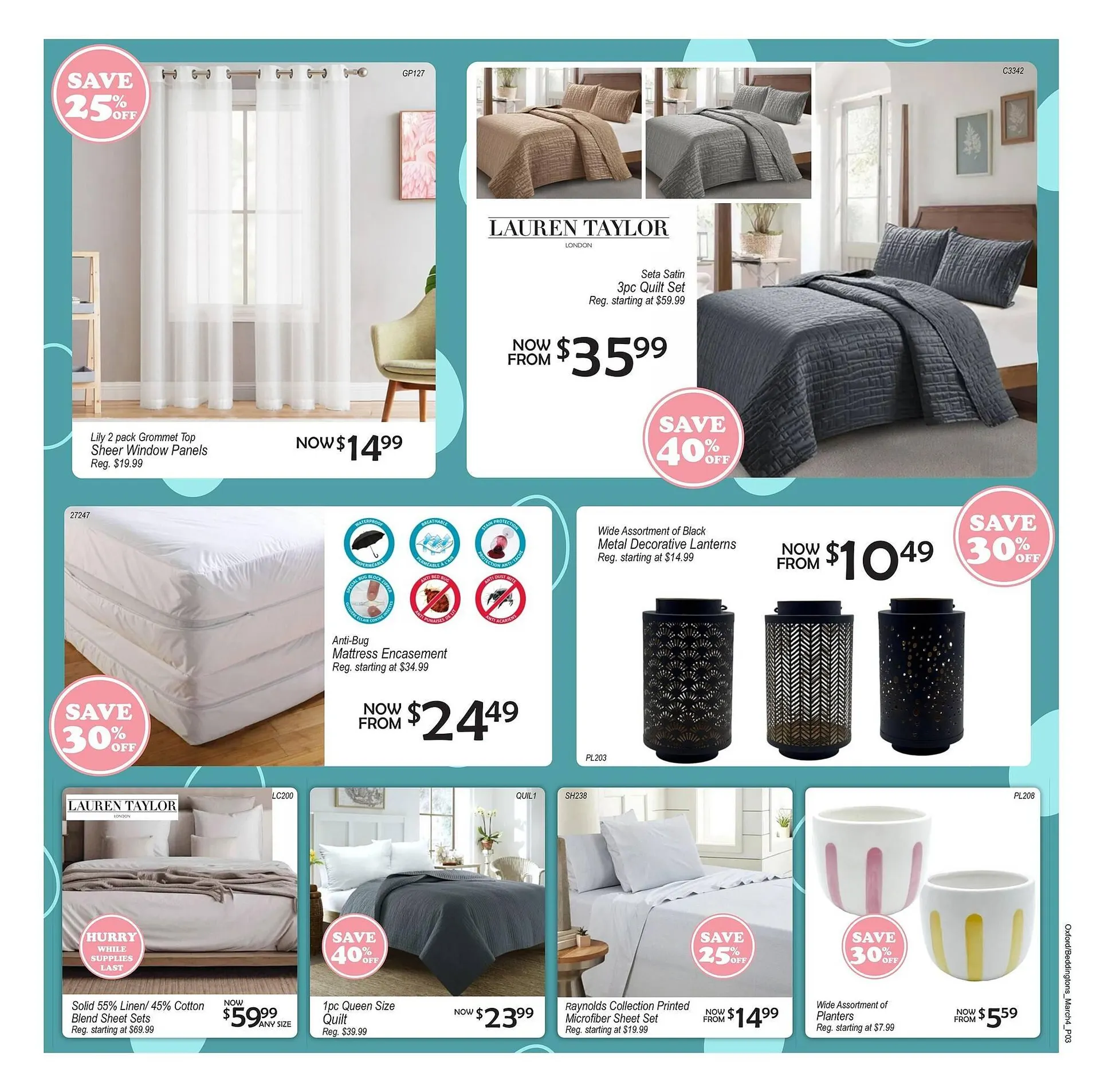 Beddington's flyer from March 4 to March 31 2026 - flyer page 3