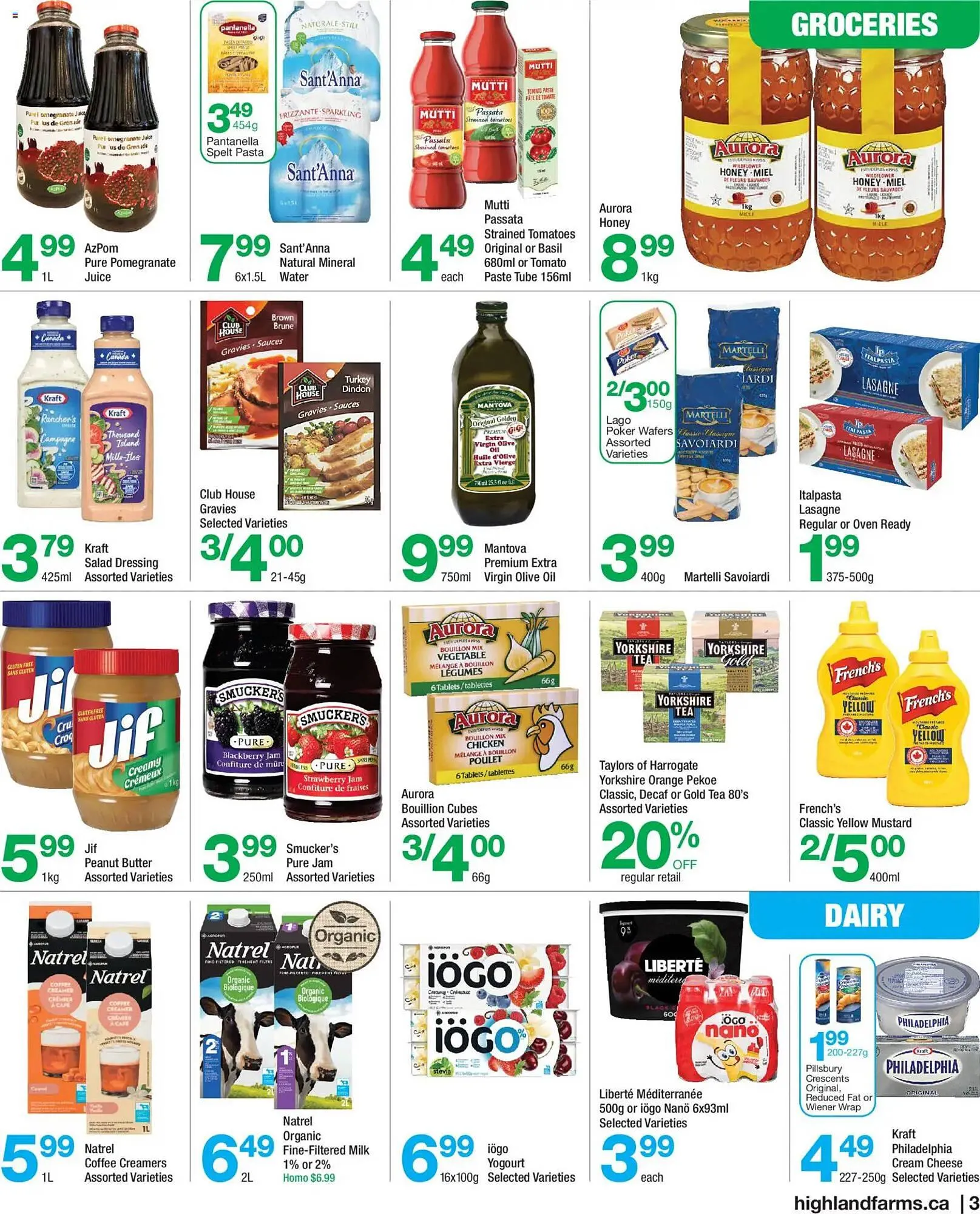 Highland Farms flyer from March 19 to March 25 2026 - flyer page 3