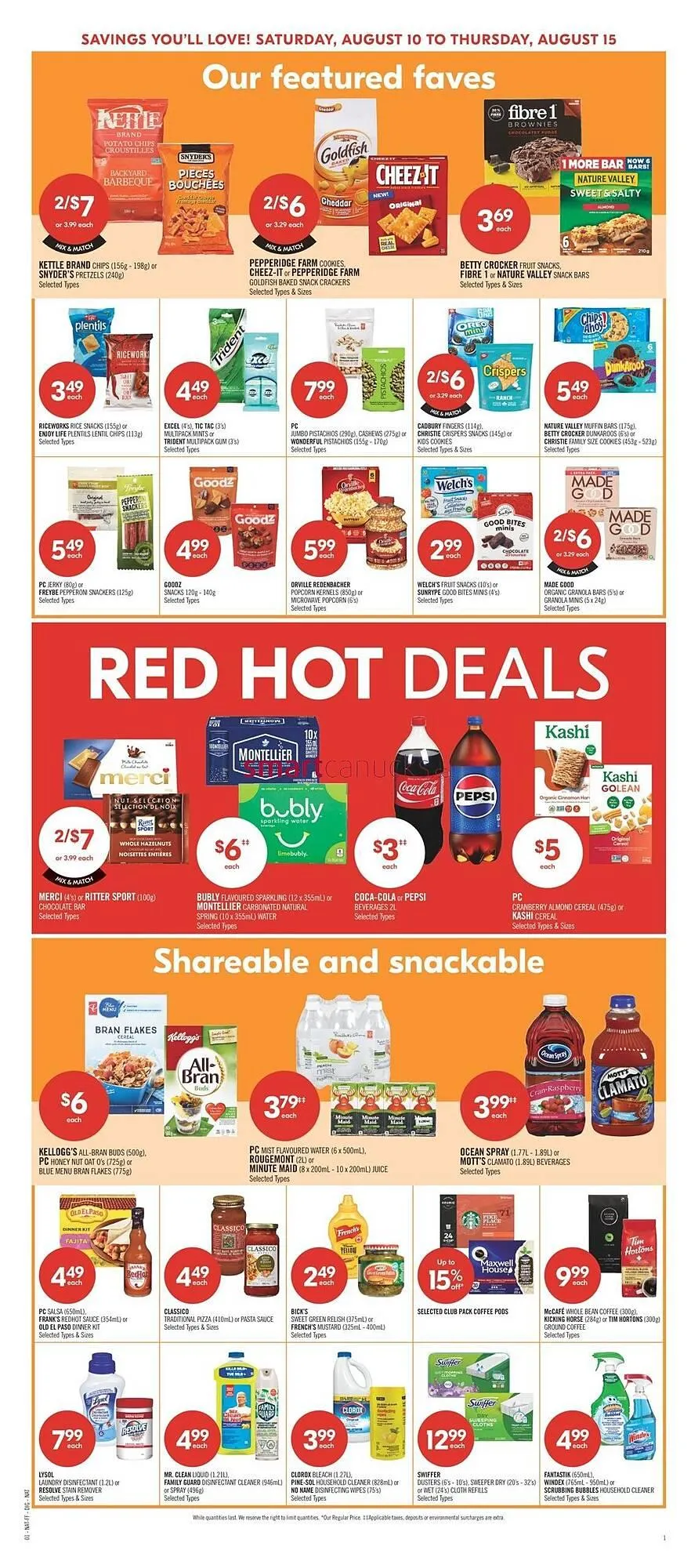 Shoppers Drug Mart flyer from August 8 to August 14 2024 - flyer page 8