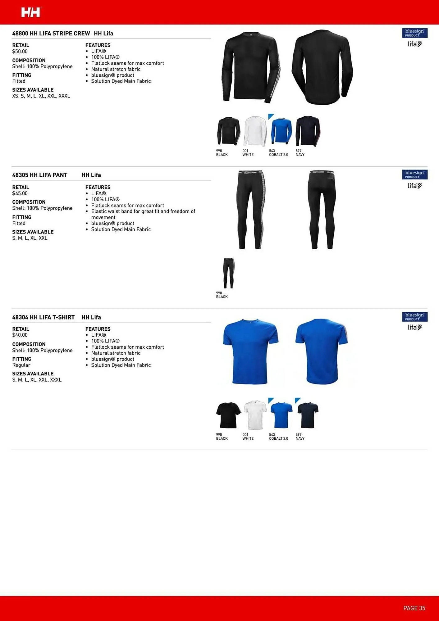 Helly Hansen flyer from March 12 to May 31 2026 - flyer page 35