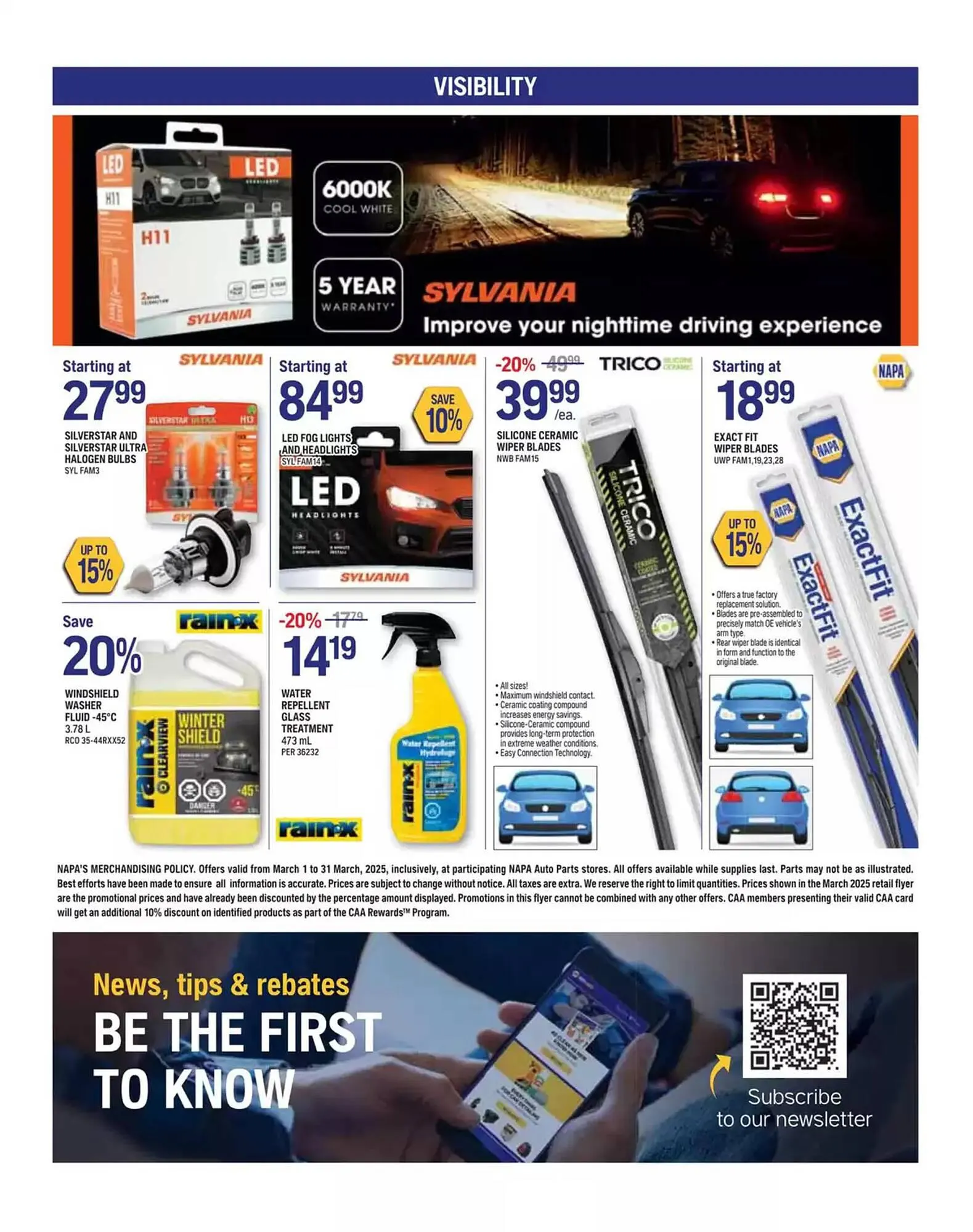 NAPA Auto Parts flyer from March 1 to March 31 2025 - flyer page 8