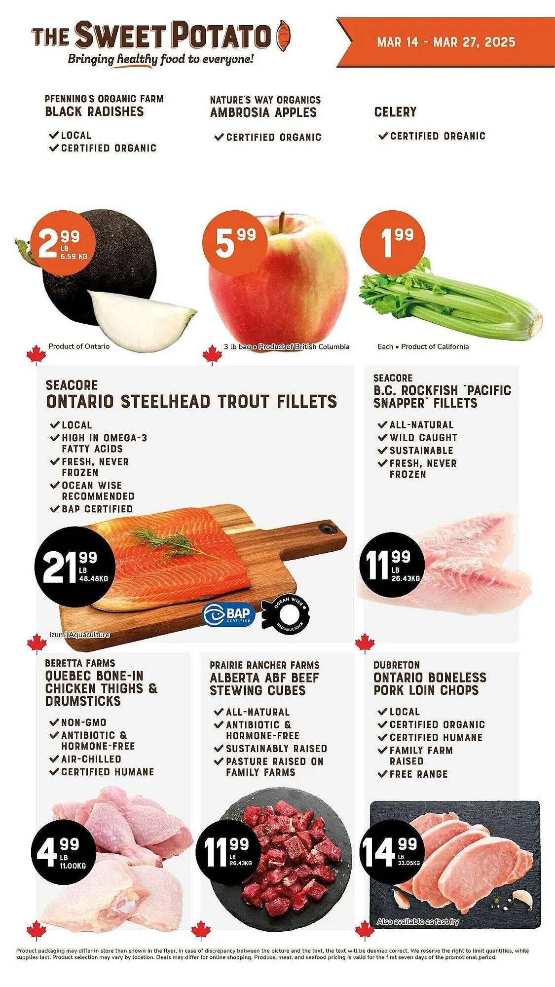 The Sweet Potato flyer from March 14 to March 21 2025 - flyer page 2