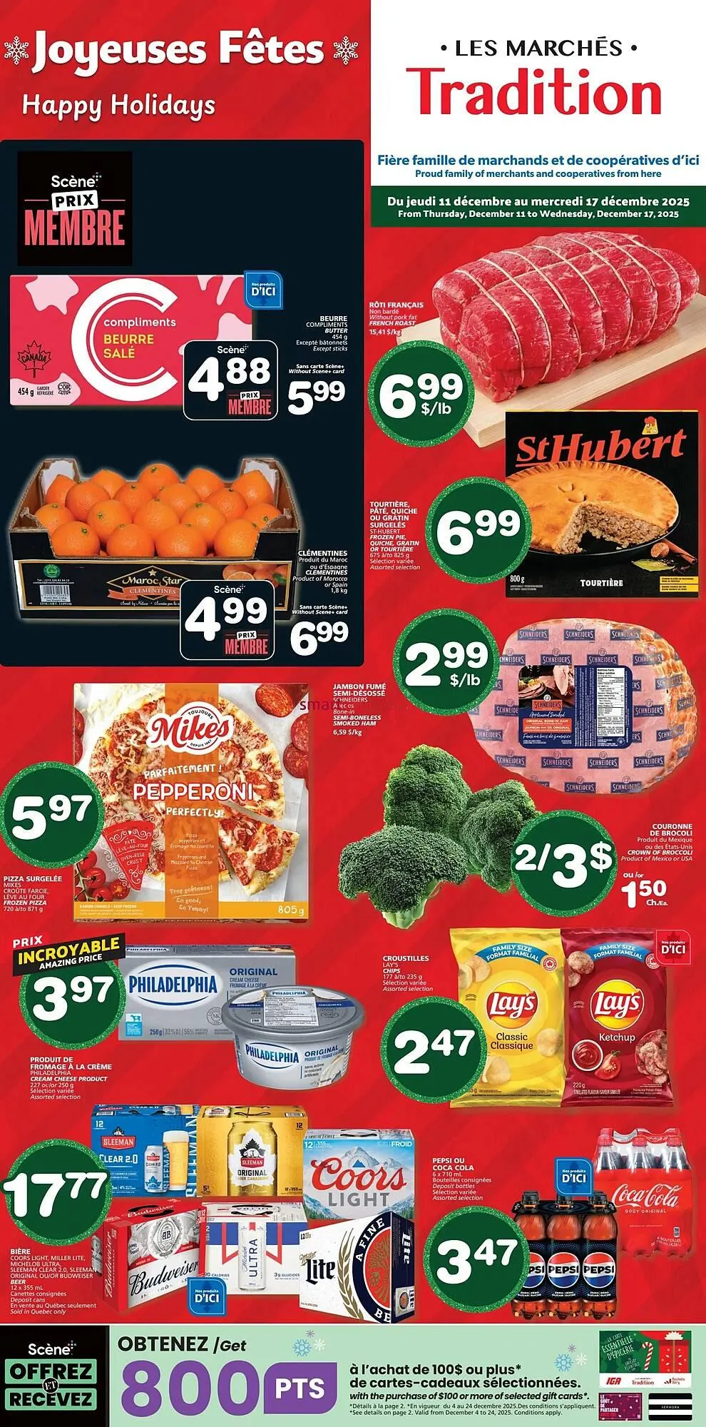 Marches Tradition flyer from December 11 to December 17 2025 - flyer page 1