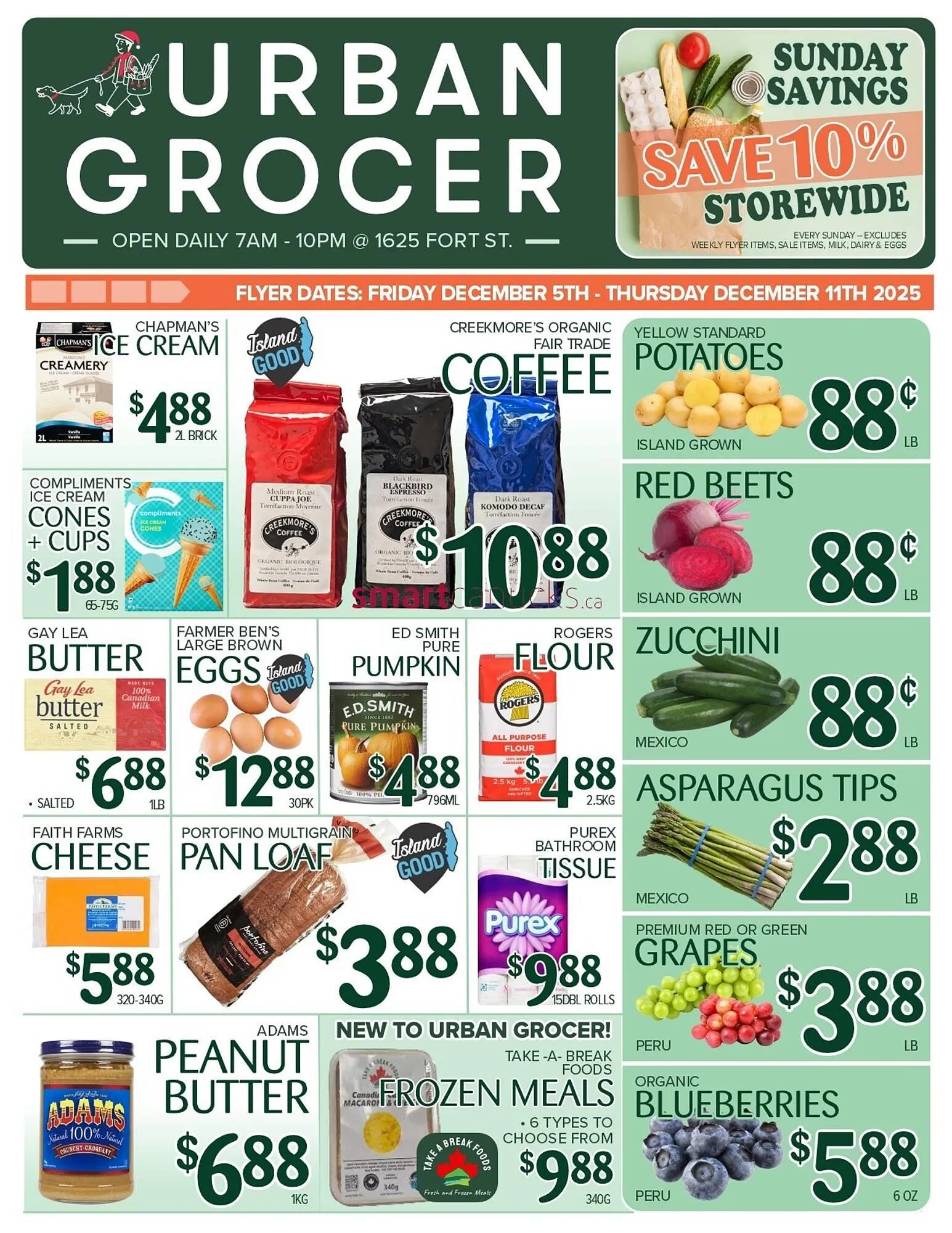 Urban Grocer flyer from December 5 to December 11 2025 - flyer page 1
