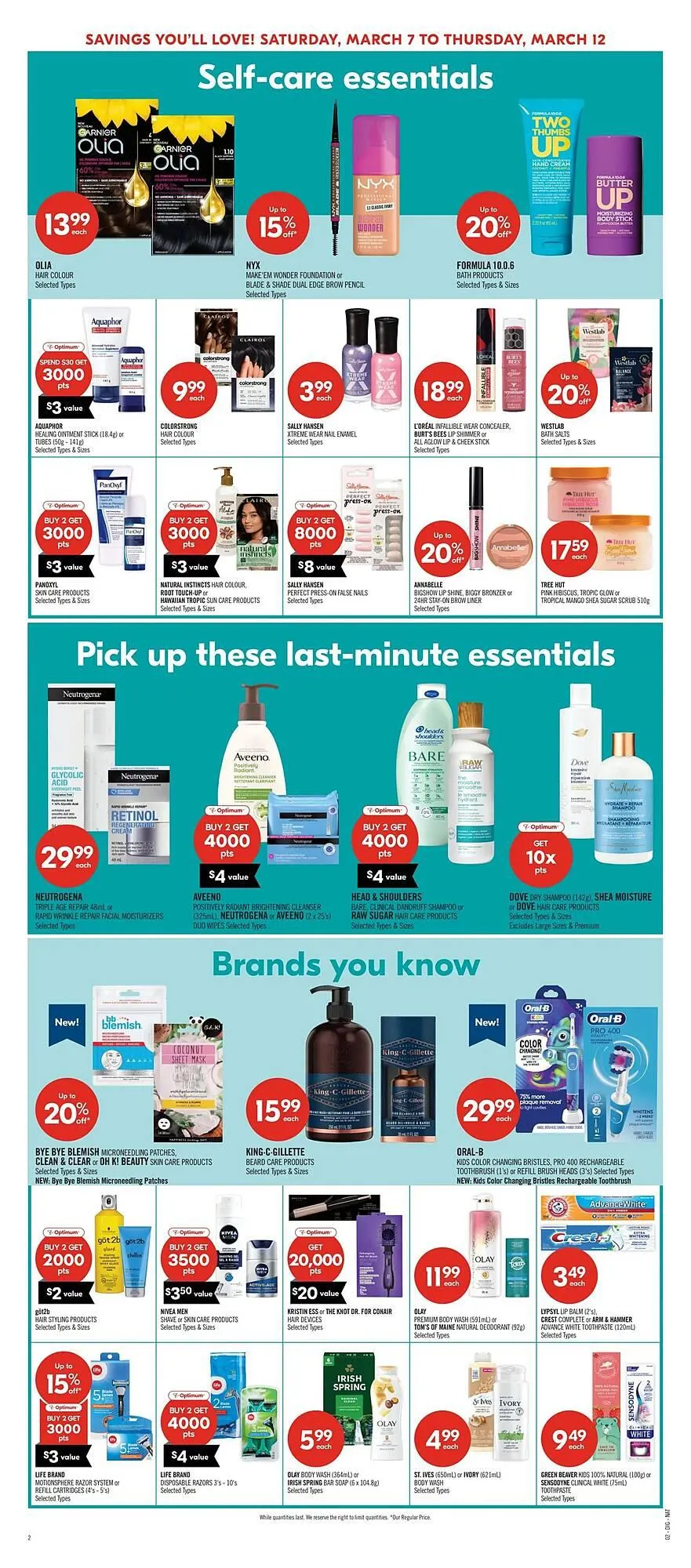 Shoppers Drug Mart flyer from March 7 to March 12 2026 - flyer page 16