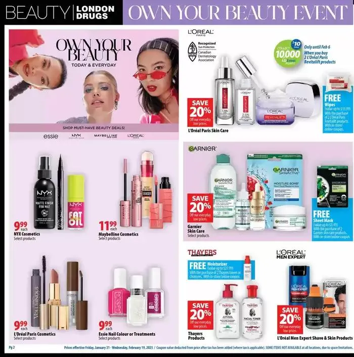 London Drugs Weekly ad from January 31 to February 19 2025 - flyer page 2