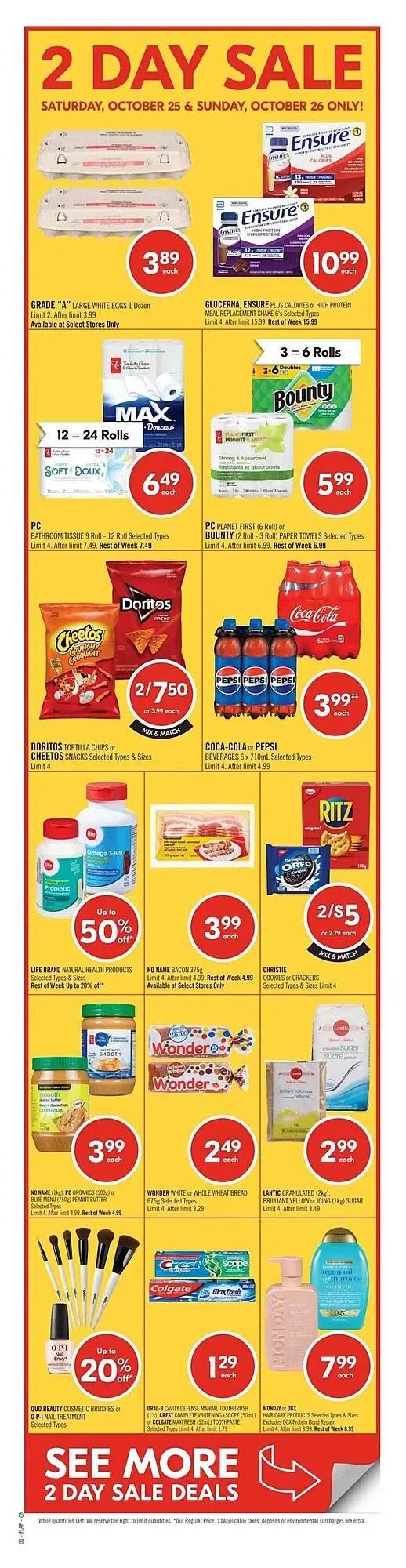 Shoppers Drug Mart flyer from October 25 to October 31 2025 - flyer page 4