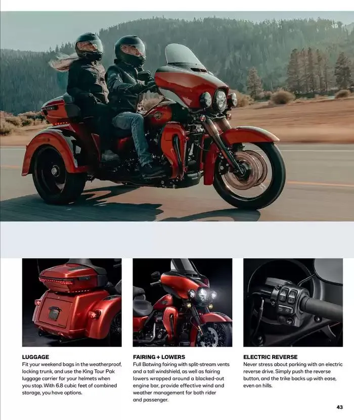 Harley Davidson 2025 Brochure from February 6 to February 6 2026 - flyer page 43