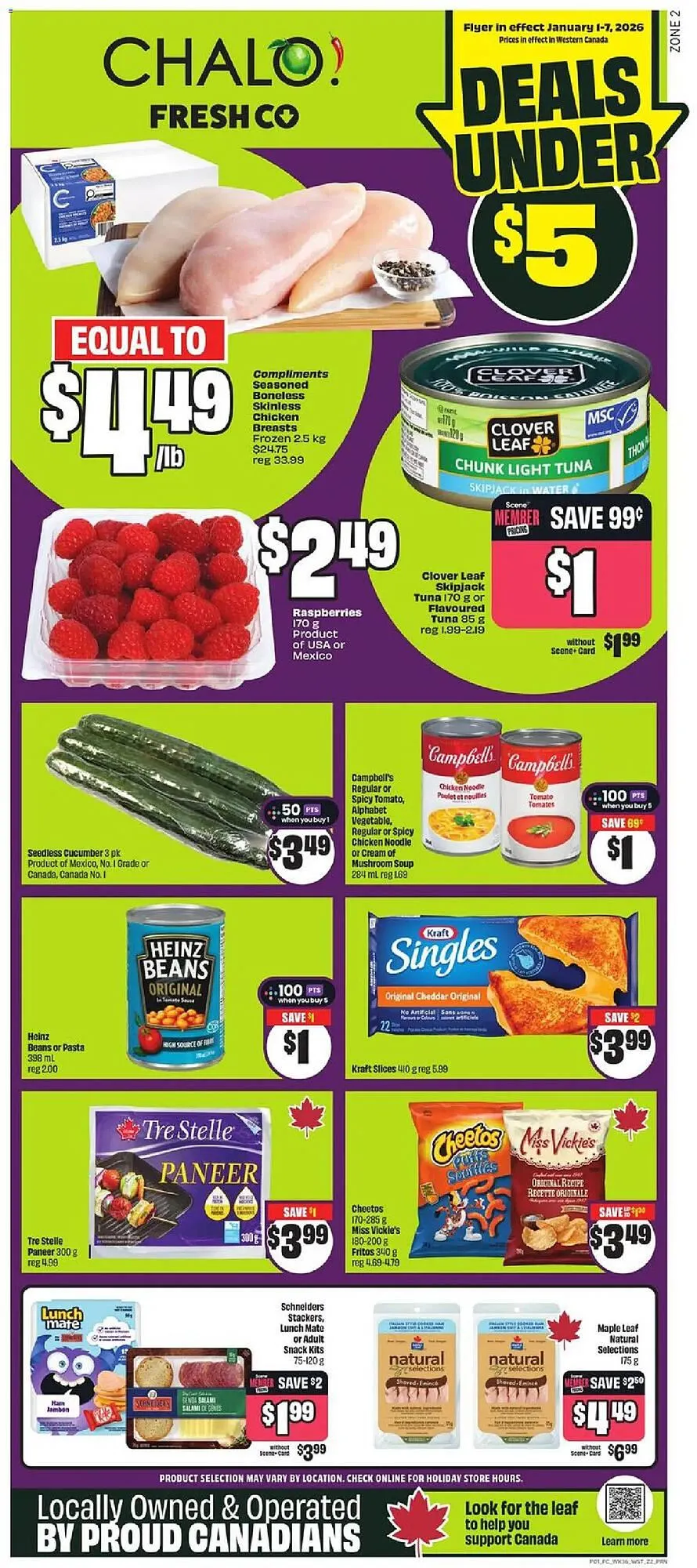 FreshCo flyer from January 1 to January 7 2026 - flyer page 1
