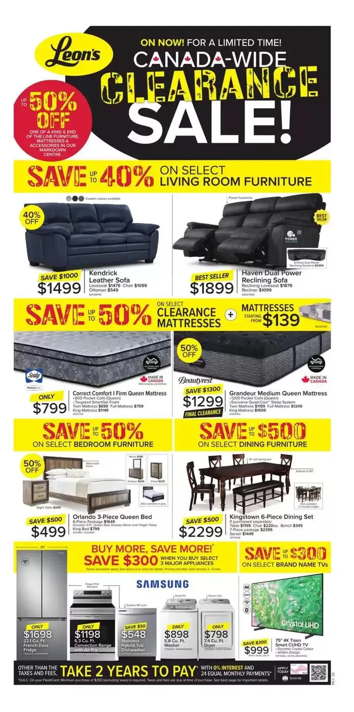 Exclusive deals and bargains from January 2 to January 15 2025 - flyer page 1