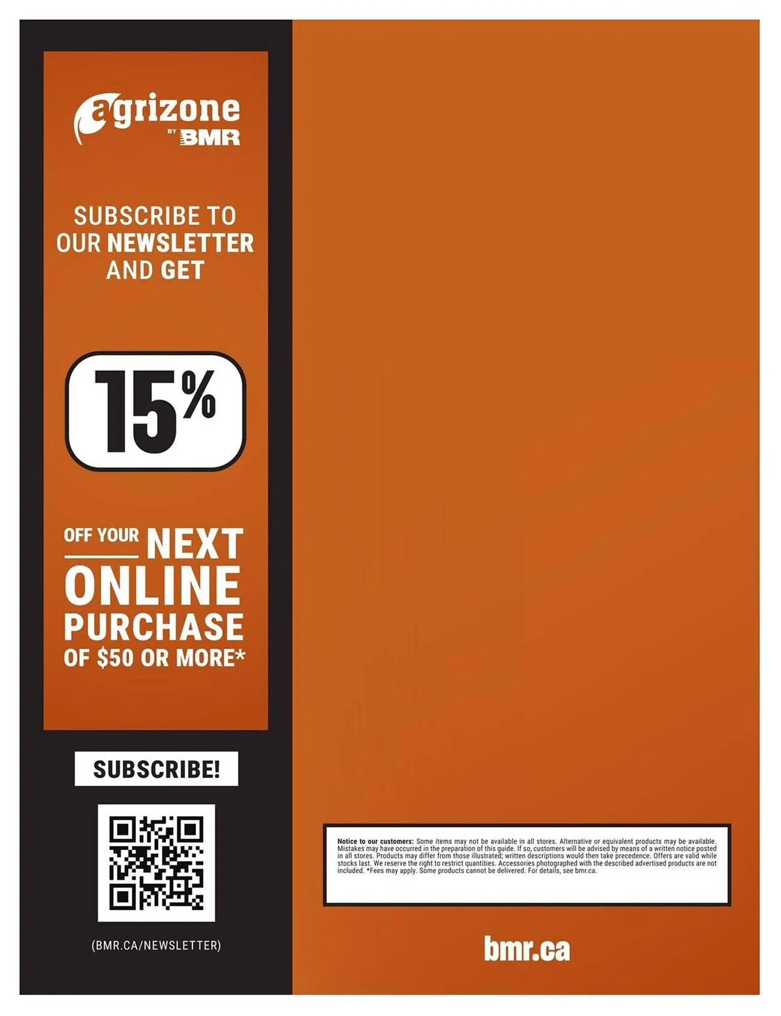 BMR flyer from February 6 to December 31 2026 - flyer page 8