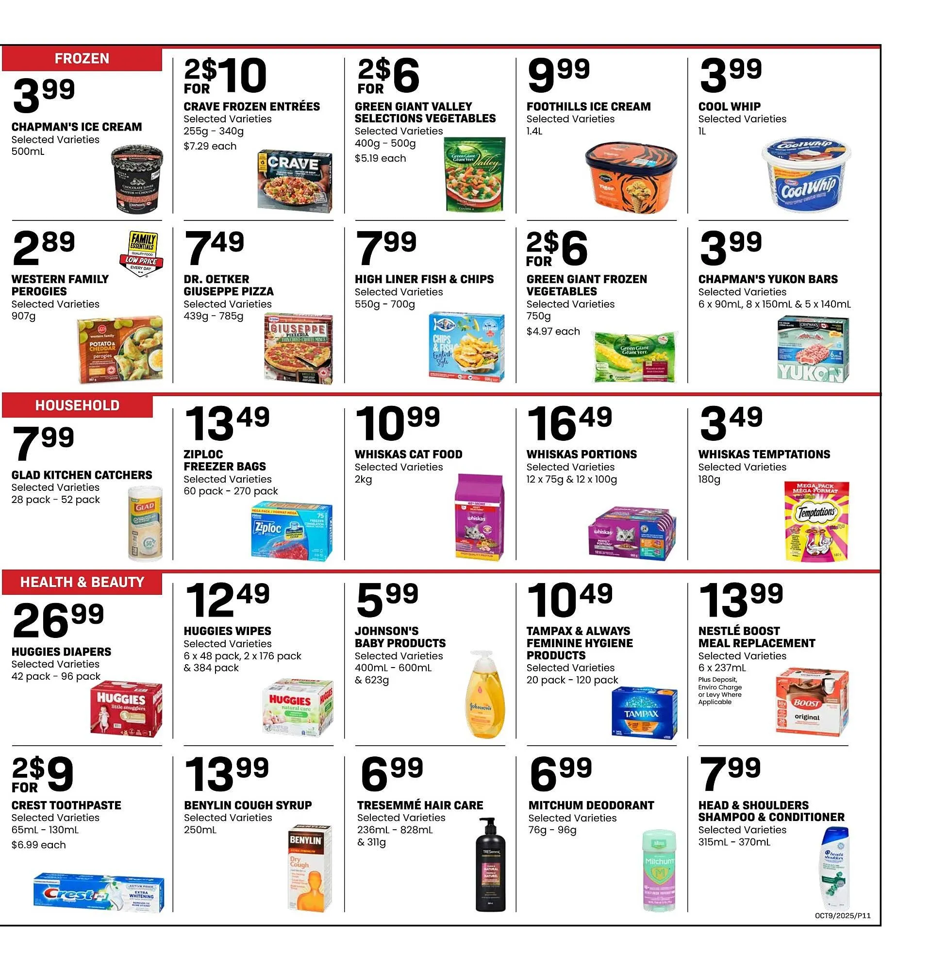Freson Bros flyer from October 3 to October 9 2025 - flyer page 11