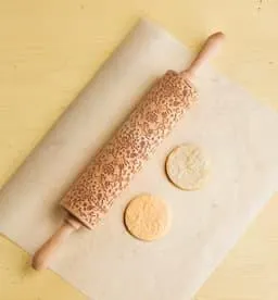 Folklore Embossing Rolling Pin
