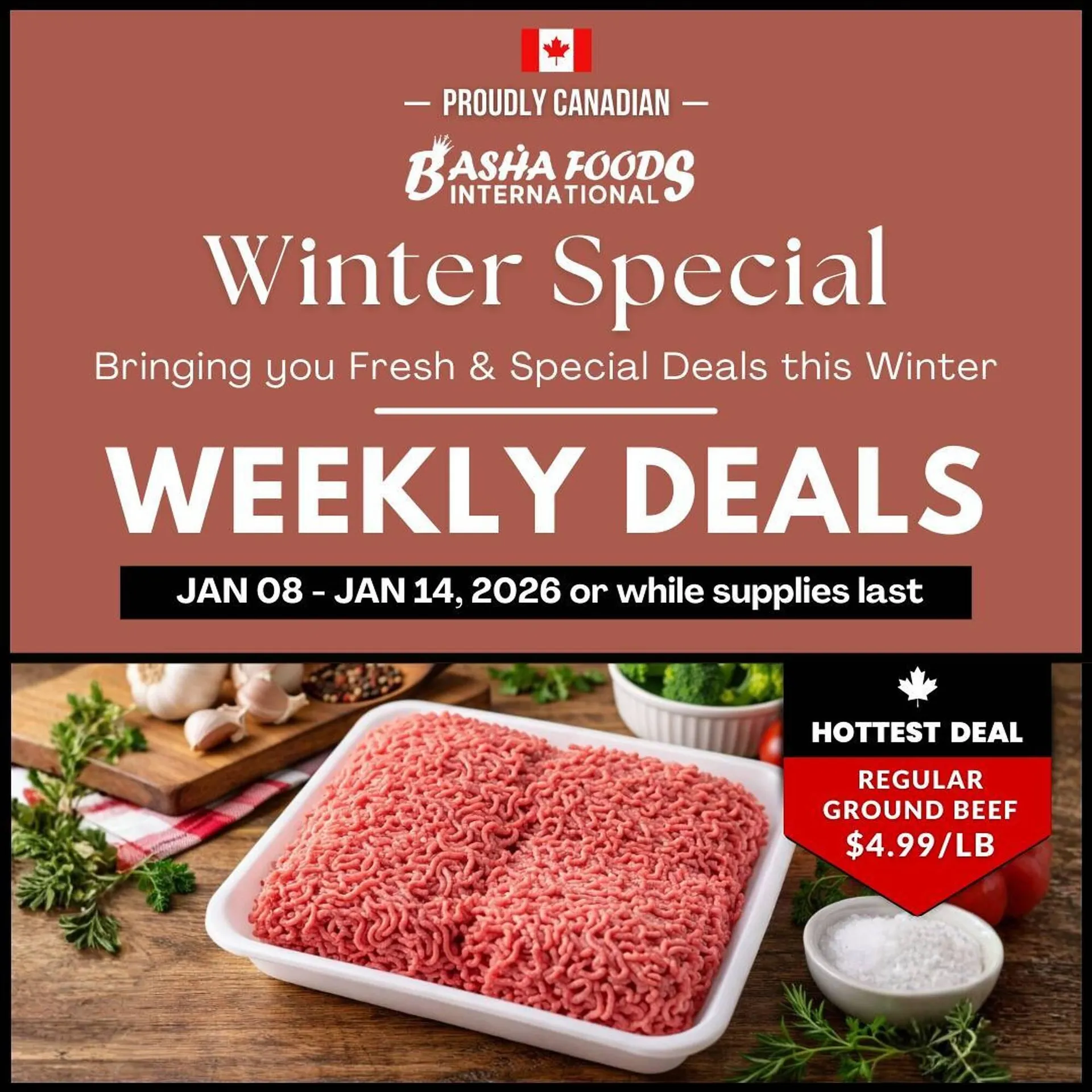 Basha Foods flyer - 1