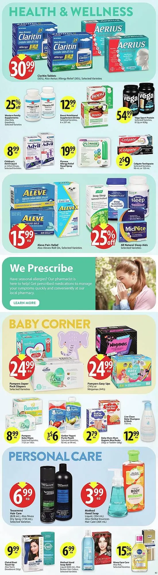 Save on Foods flyer from April 10 to April 17 2025 - flyer page 25