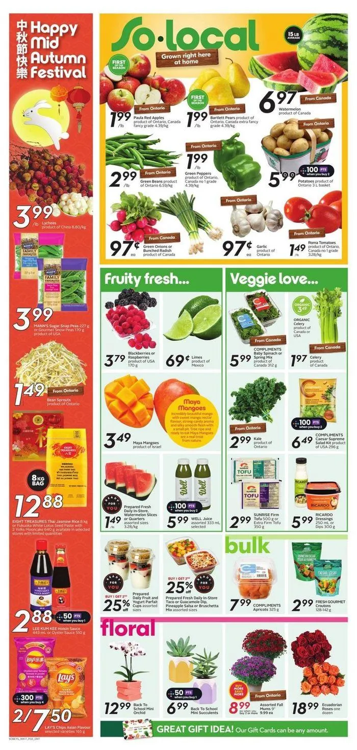 Sobeys Weekly ad from August 22 to August 28 2024 - flyer page 21