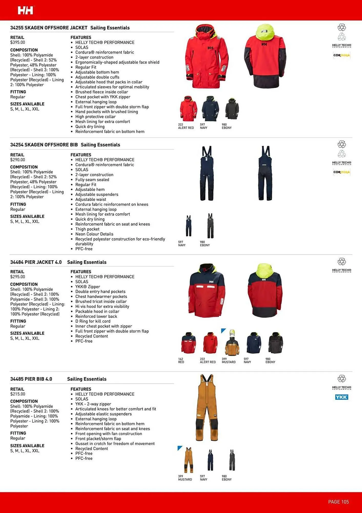 Helly Hansen flyer from September 11 to February 28 2026 - flyer page 105
