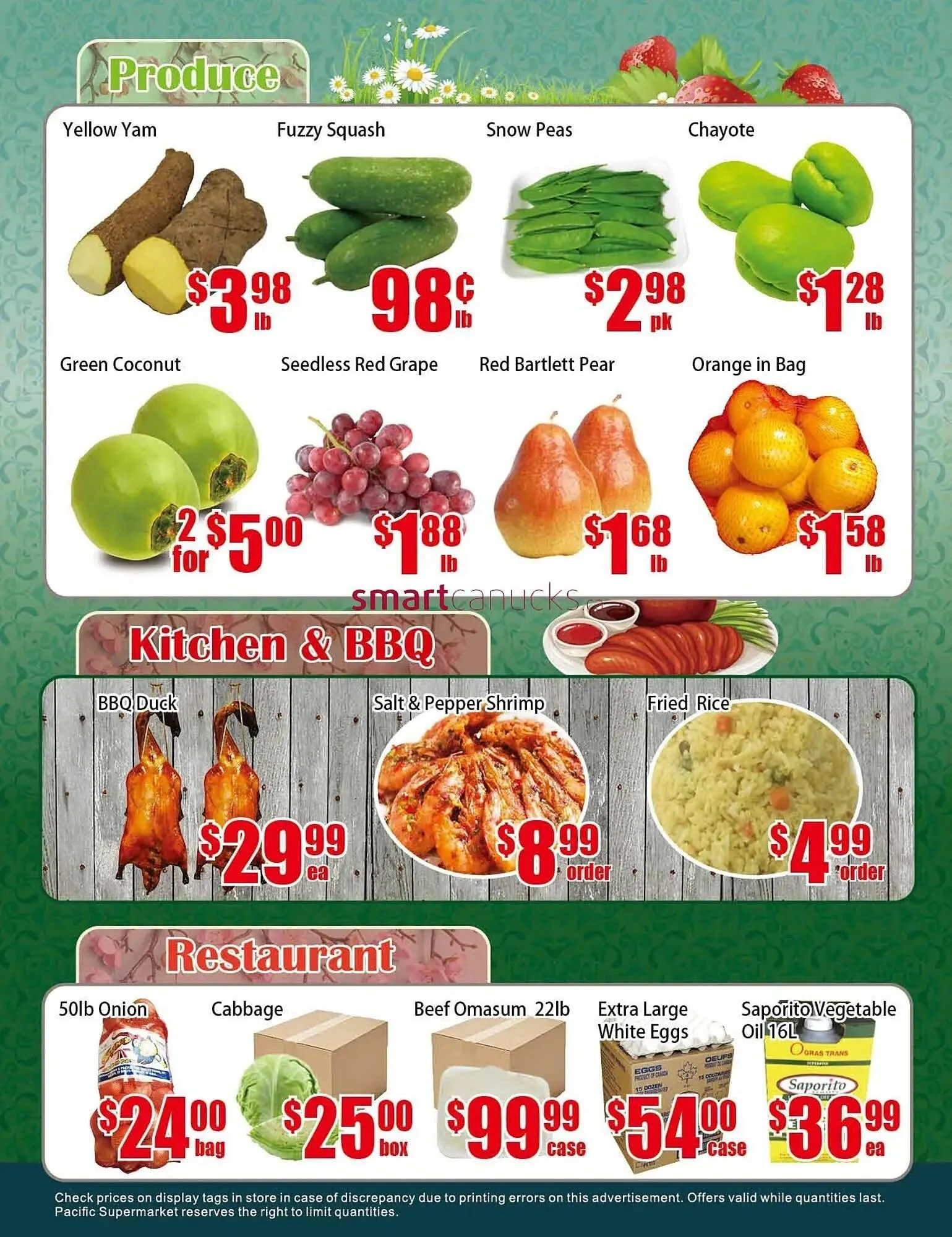 New Pacific Supermarket flyer from March 28 to April 3 2025 - flyer page 4