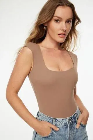 Elle Open Back Bodysuit