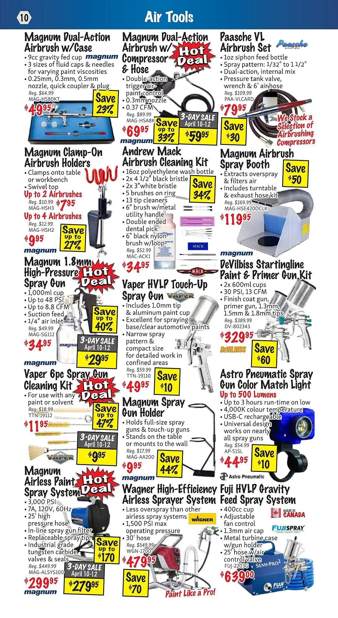 KMS Tools flyer from April 1 to April 30 2025 - flyer page 10