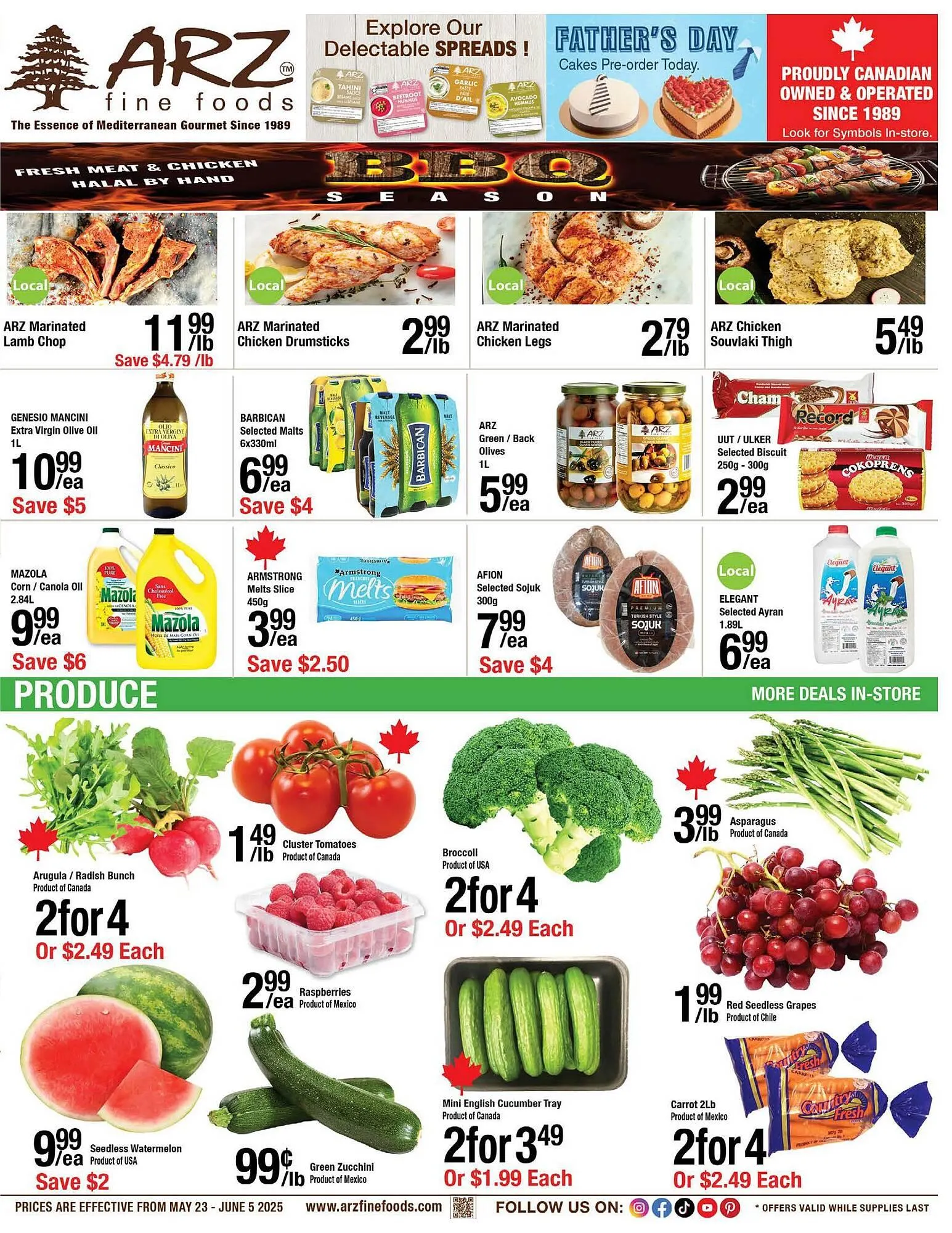 Arz Fine Foods flyer - 1