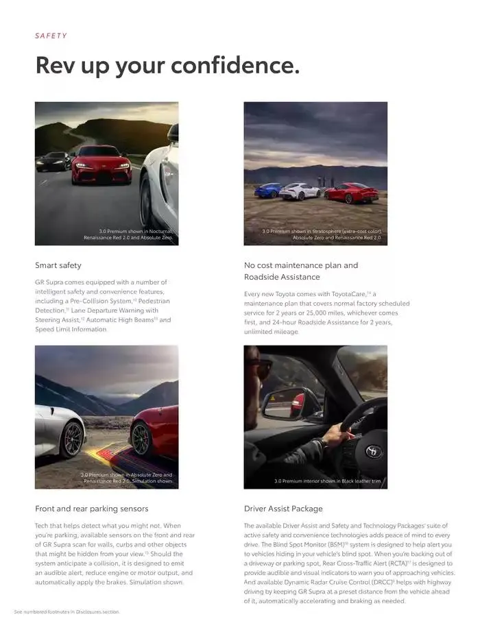 Toyota GR Supra from February 11 to February 11 2026 - flyer page 8