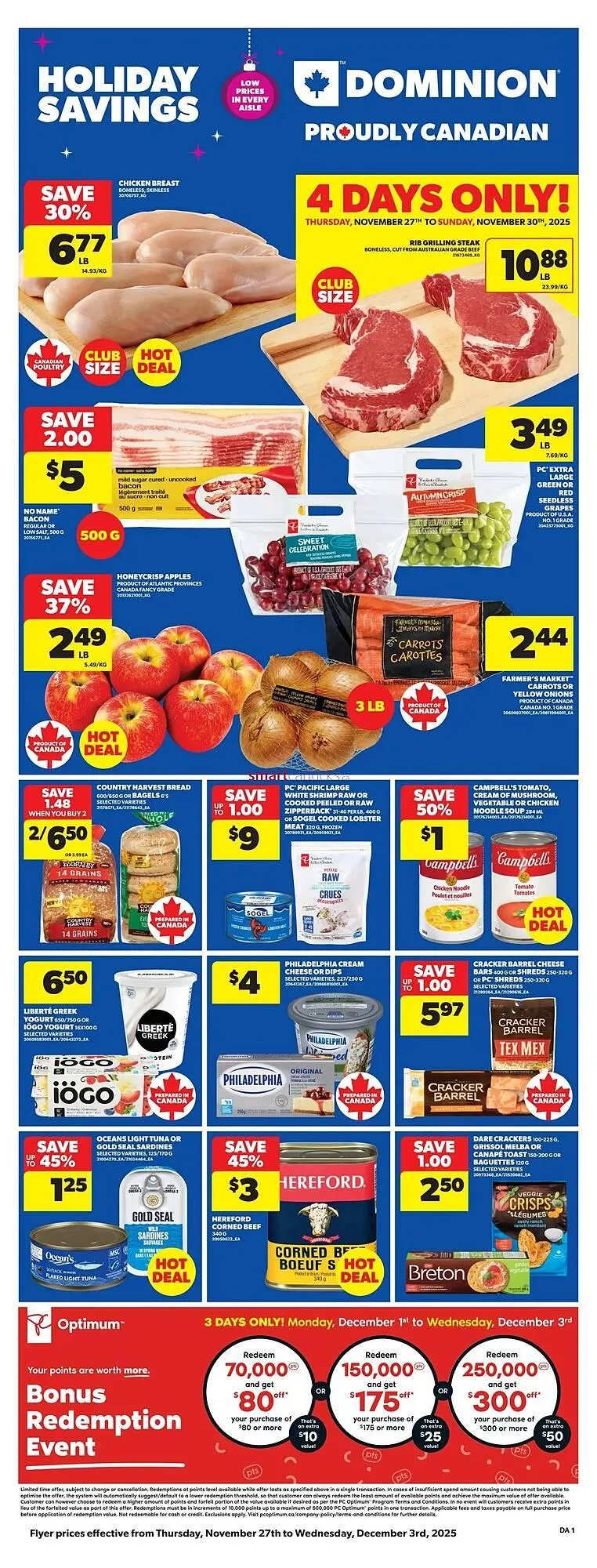 Dominion flyer from November 27 to December 3 2025 - flyer page 3