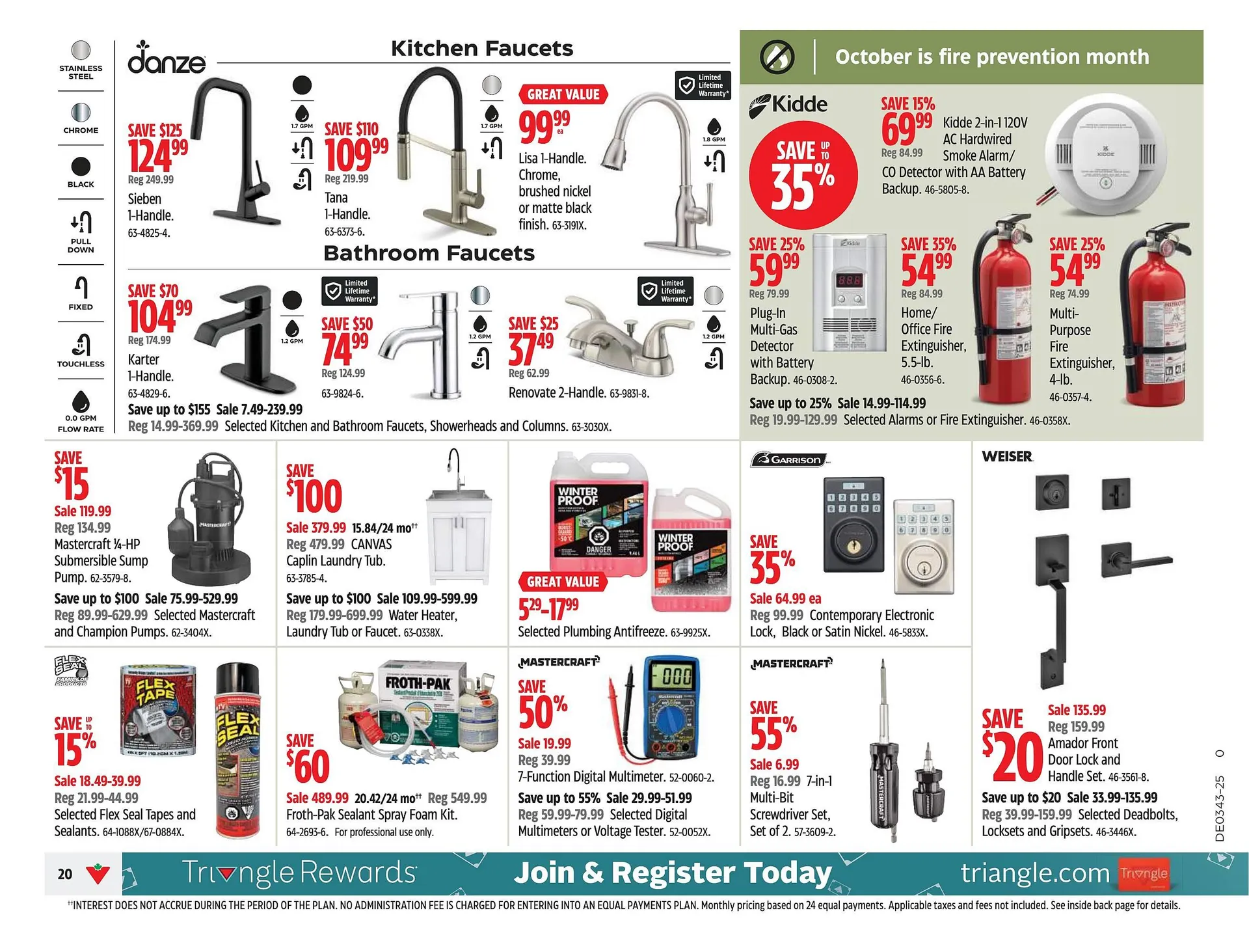 Canadian Tire flyer from October 16 to October 22 2025 - flyer page 20