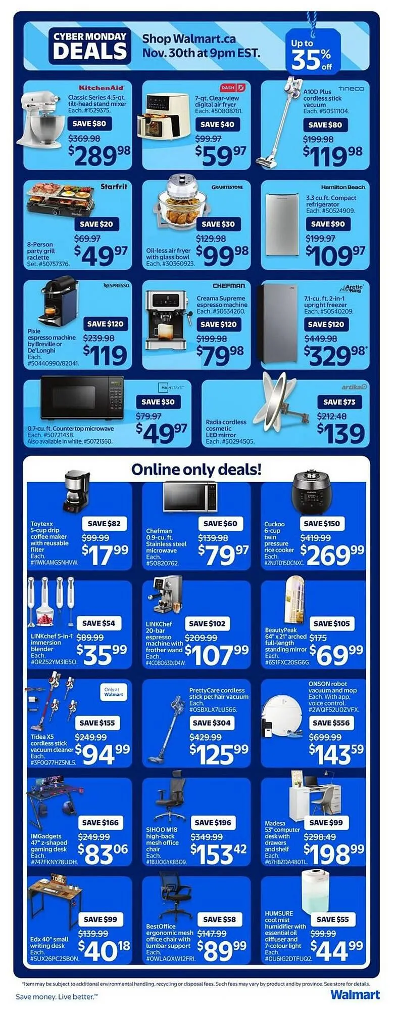 Walmart flyer from November 29 to December 4 2025 - flyer page 4