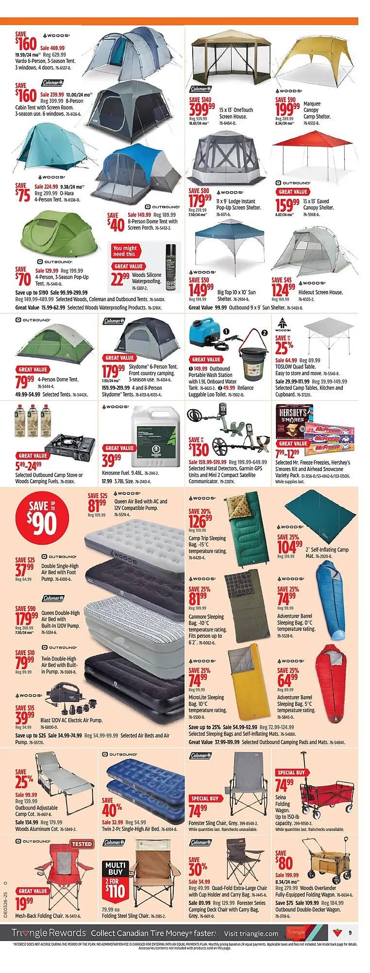 Canadian Tire flyer from June 19 to June 29 2025 - flyer page 9