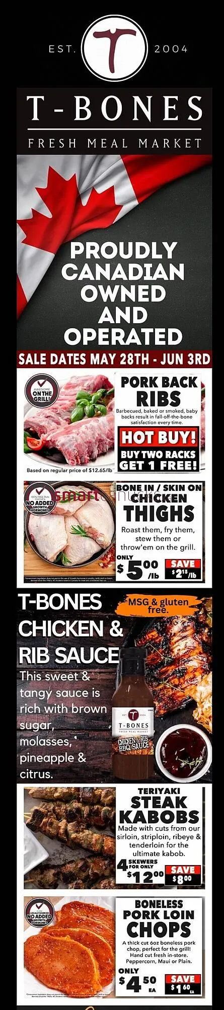 T-Bones flyer - 1