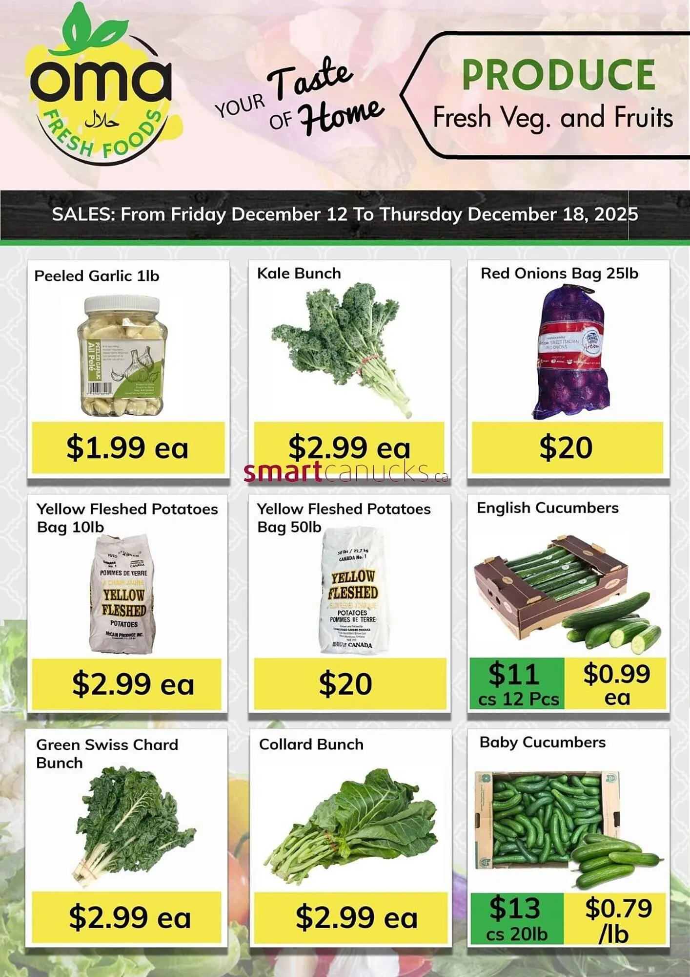 Oma Fresh Foods flyer from December 12 to December 18 2025 - flyer page 7