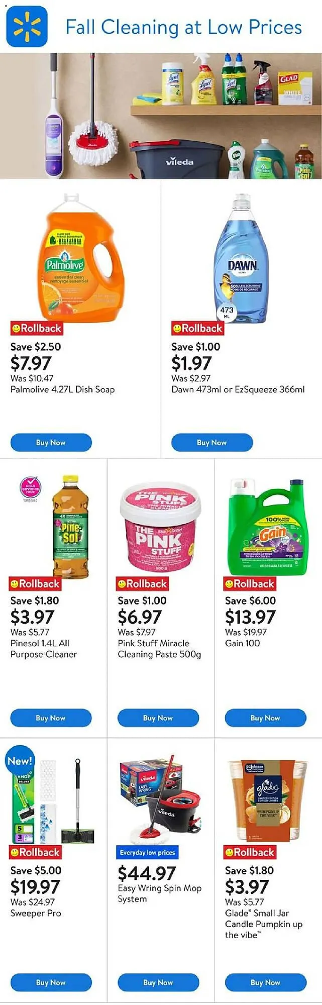 Walmart flyer from September 25 to October 9 2025 - flyer page 1